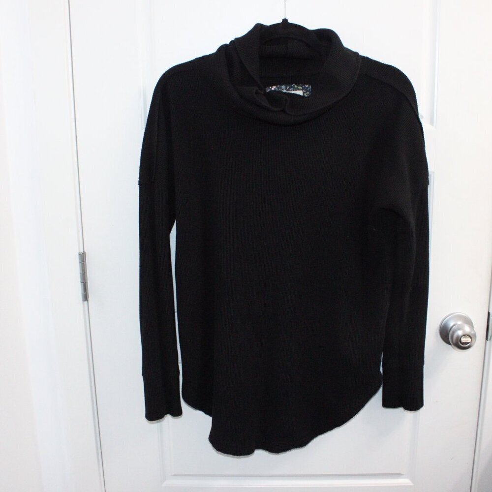 Maeve Anthropologie Waffle Knit Long Sleeve Turtleneck‎ Size Medium